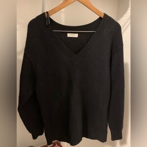 Babaton rogers cashmere size medium black aritzia